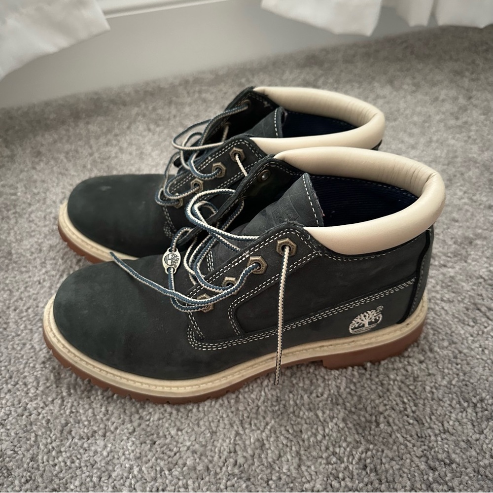 Timberland Ankle Navy Blue Boots